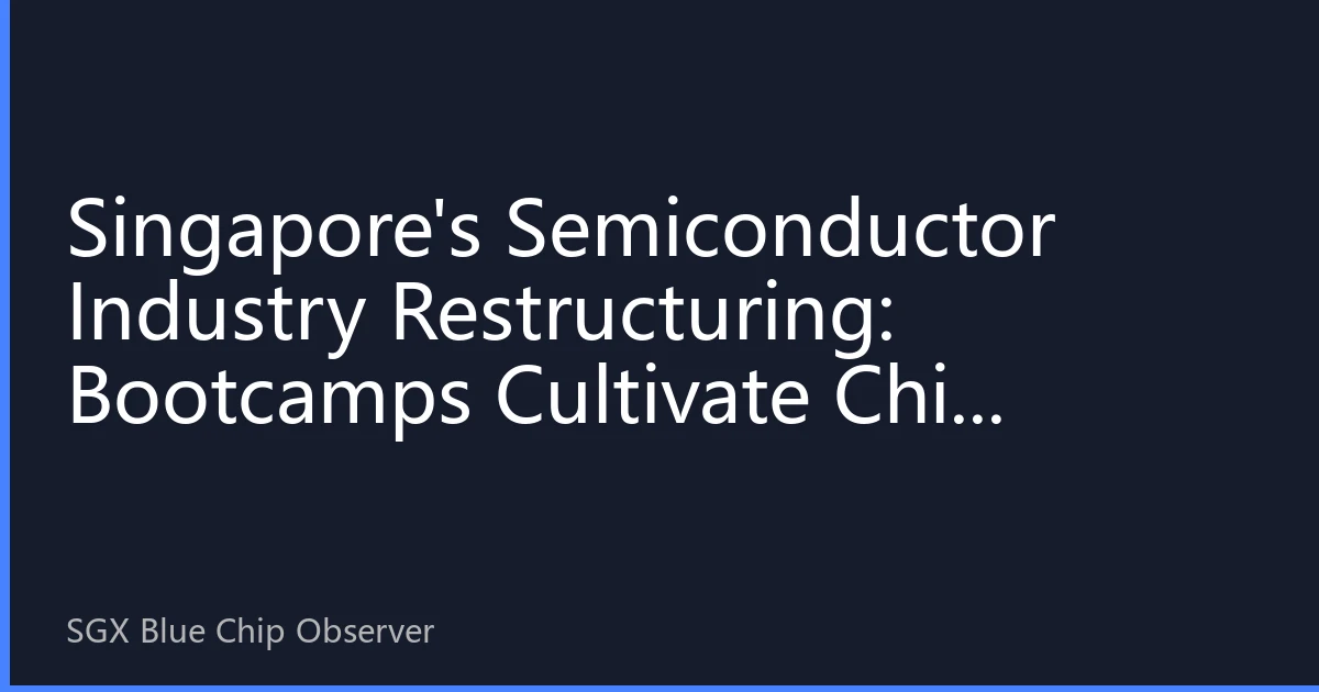 Singapore's Semiconductor Industry Restructuring: Bootcamps Cultivate Chip Design Talent for the AI Era