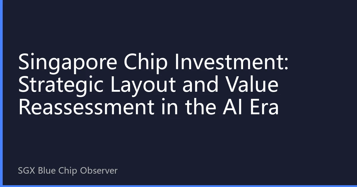 Singapore Chip Investment: Strategic Layout and Value Reassessment in the AI Era
