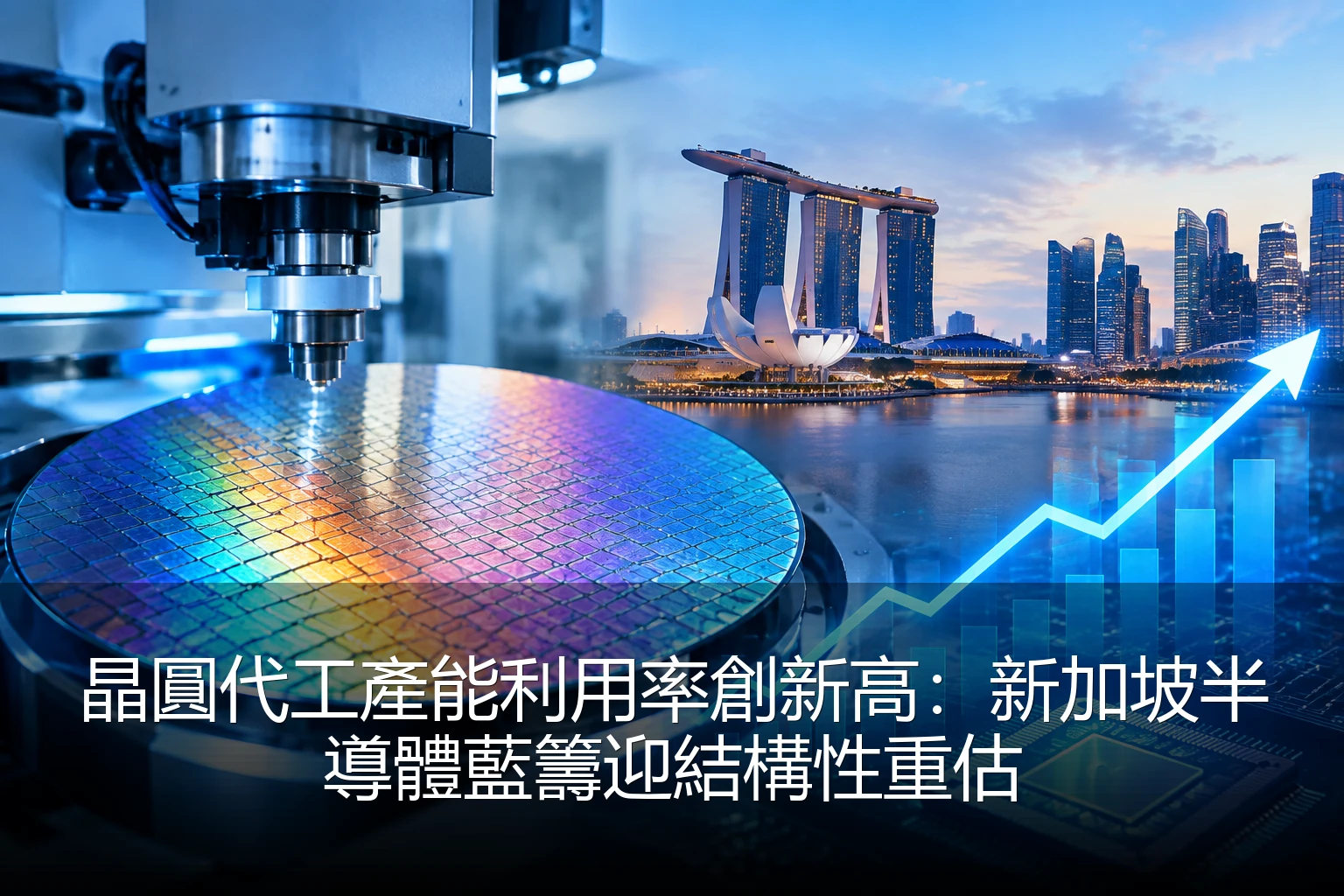 晶圓代工產能利用率創新高：新加坡半導體藍籌迎結構性重估